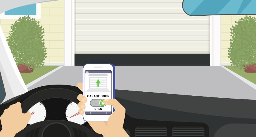 Garage door automation tips for Lafayette